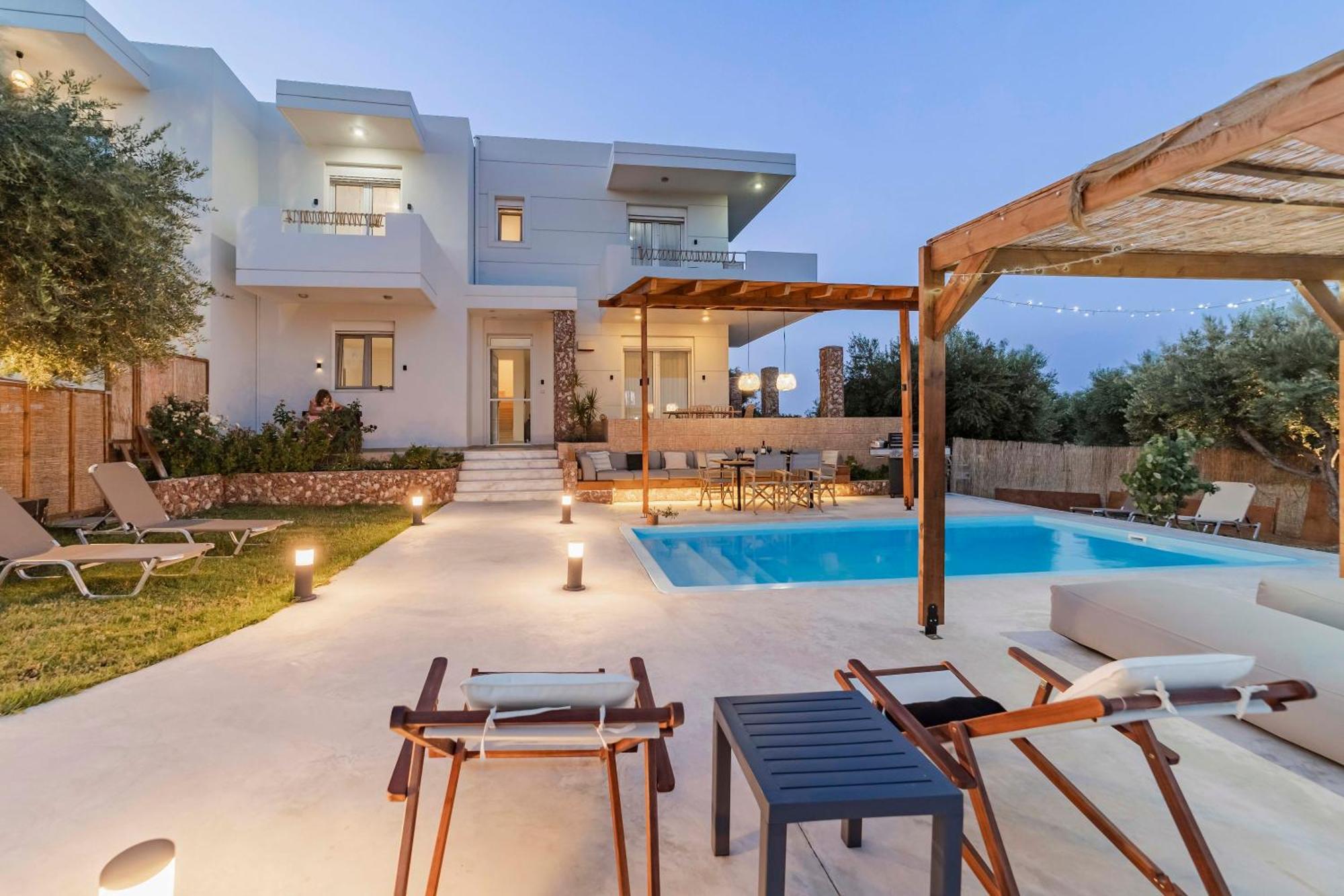 Villa Tranquility Psinthos المظهر الخارجي الصورة