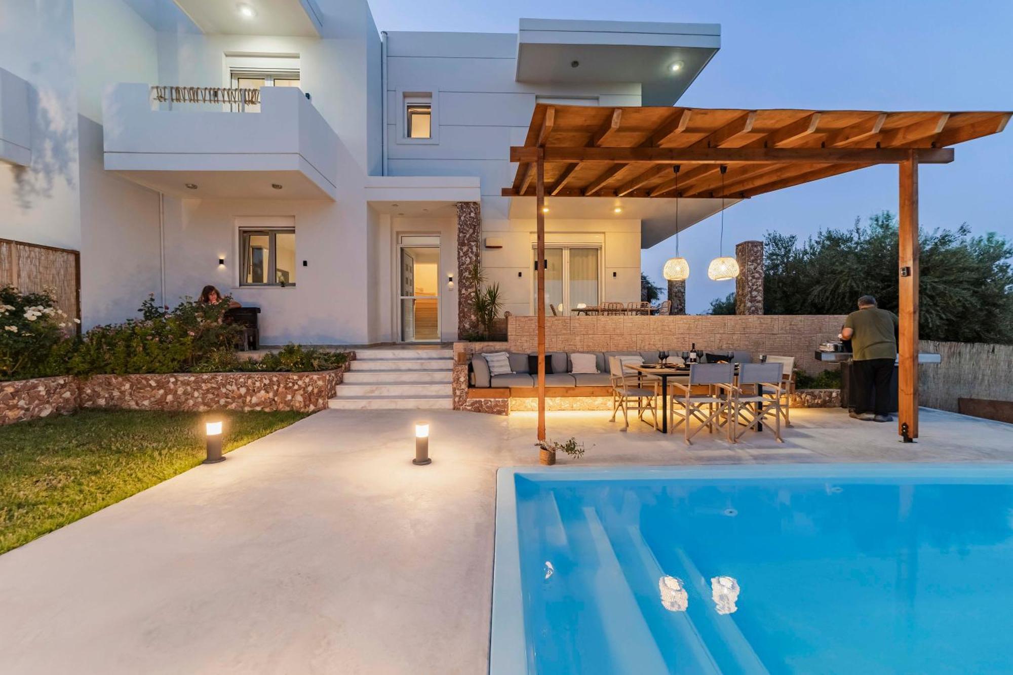 Villa Tranquility Psinthos المظهر الخارجي الصورة