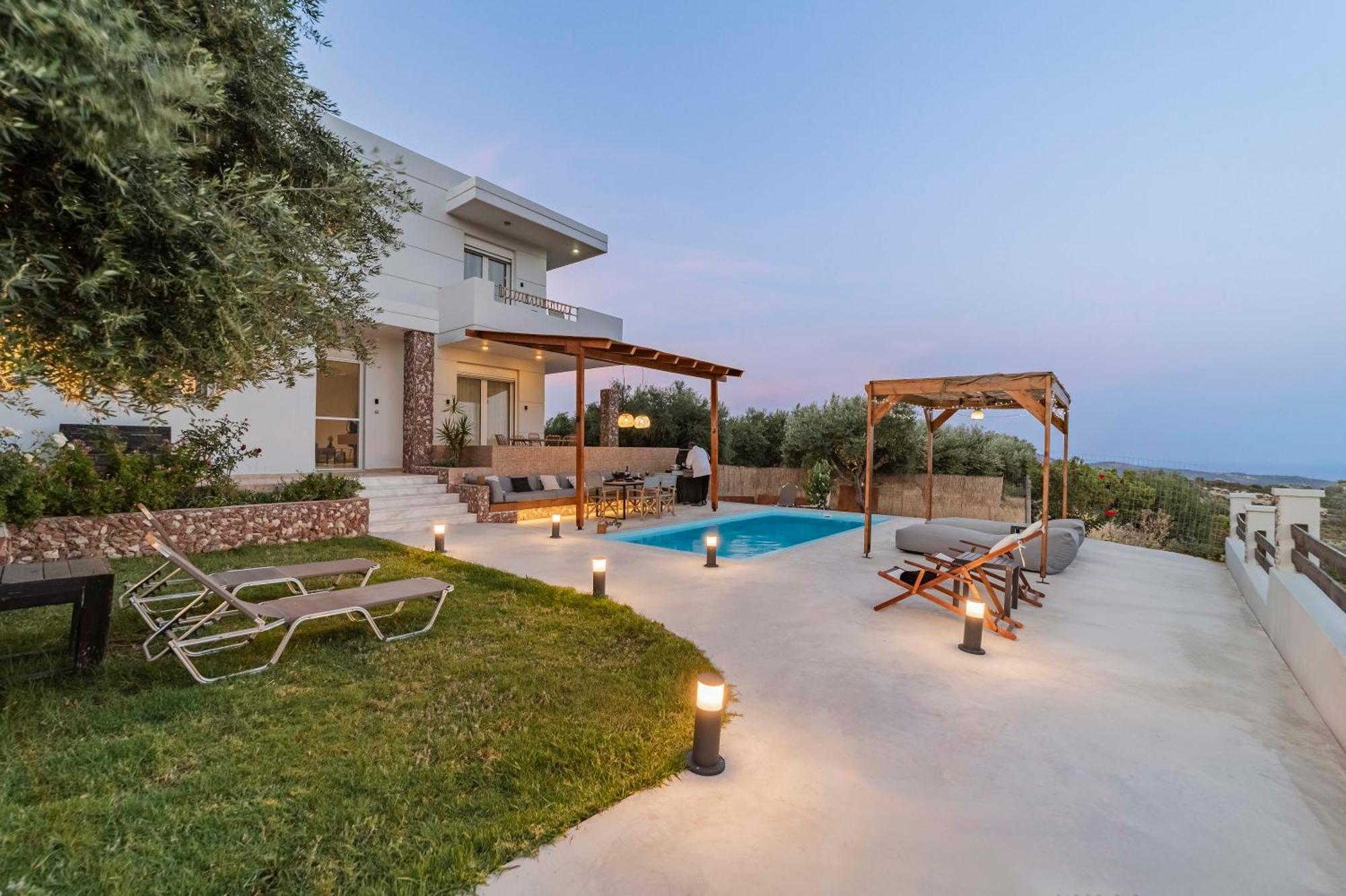 Villa Tranquility Psinthos المظهر الخارجي الصورة