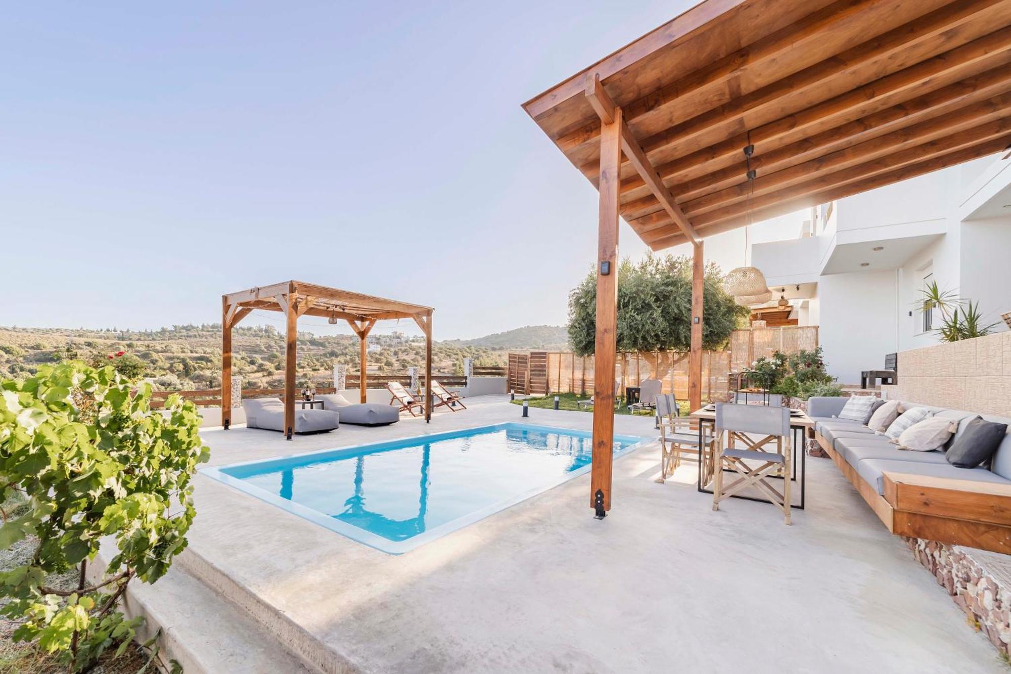 Villa Tranquility Psinthos المظهر الخارجي الصورة
