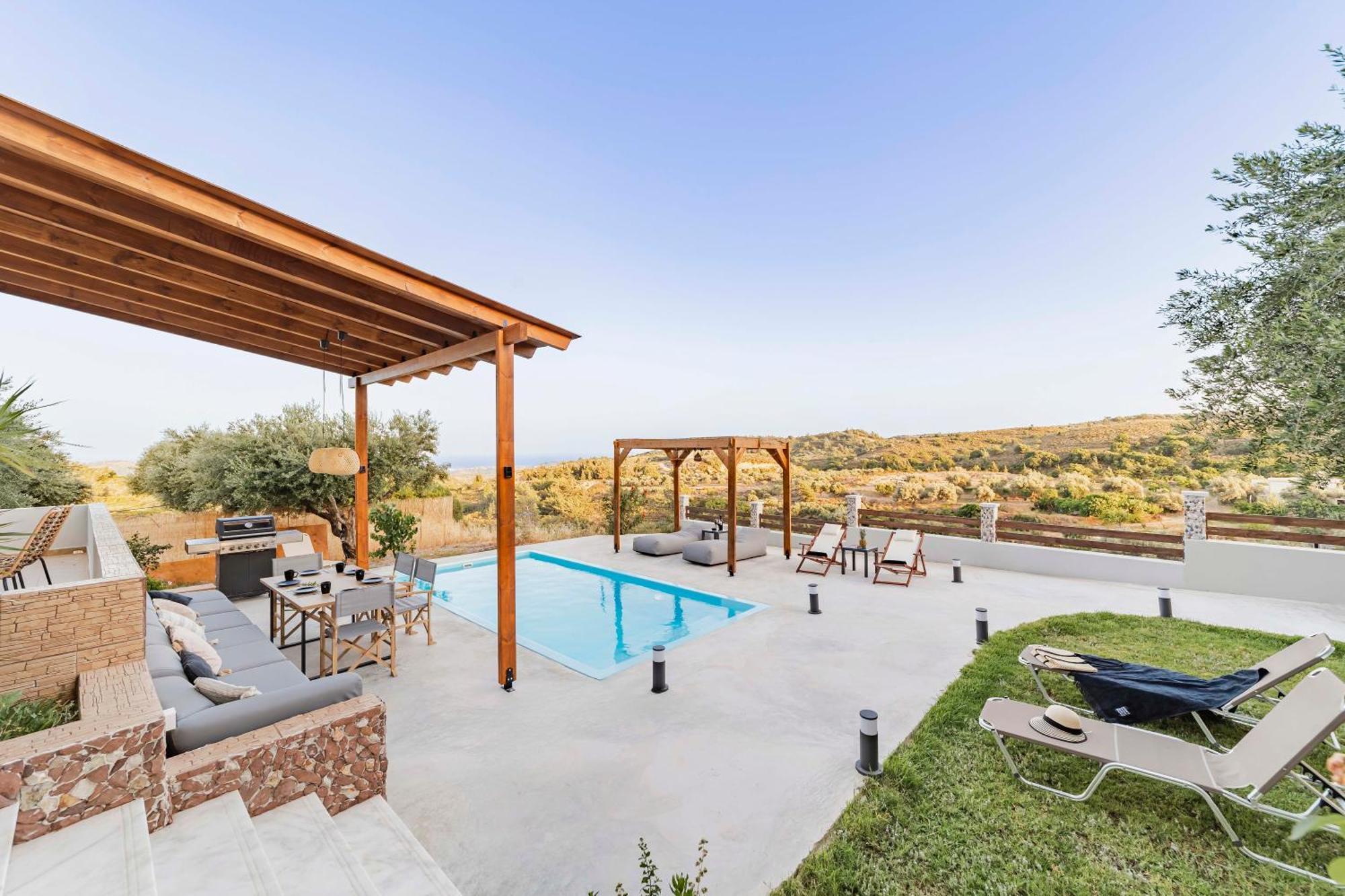 Villa Tranquility Psinthos المظهر الخارجي الصورة