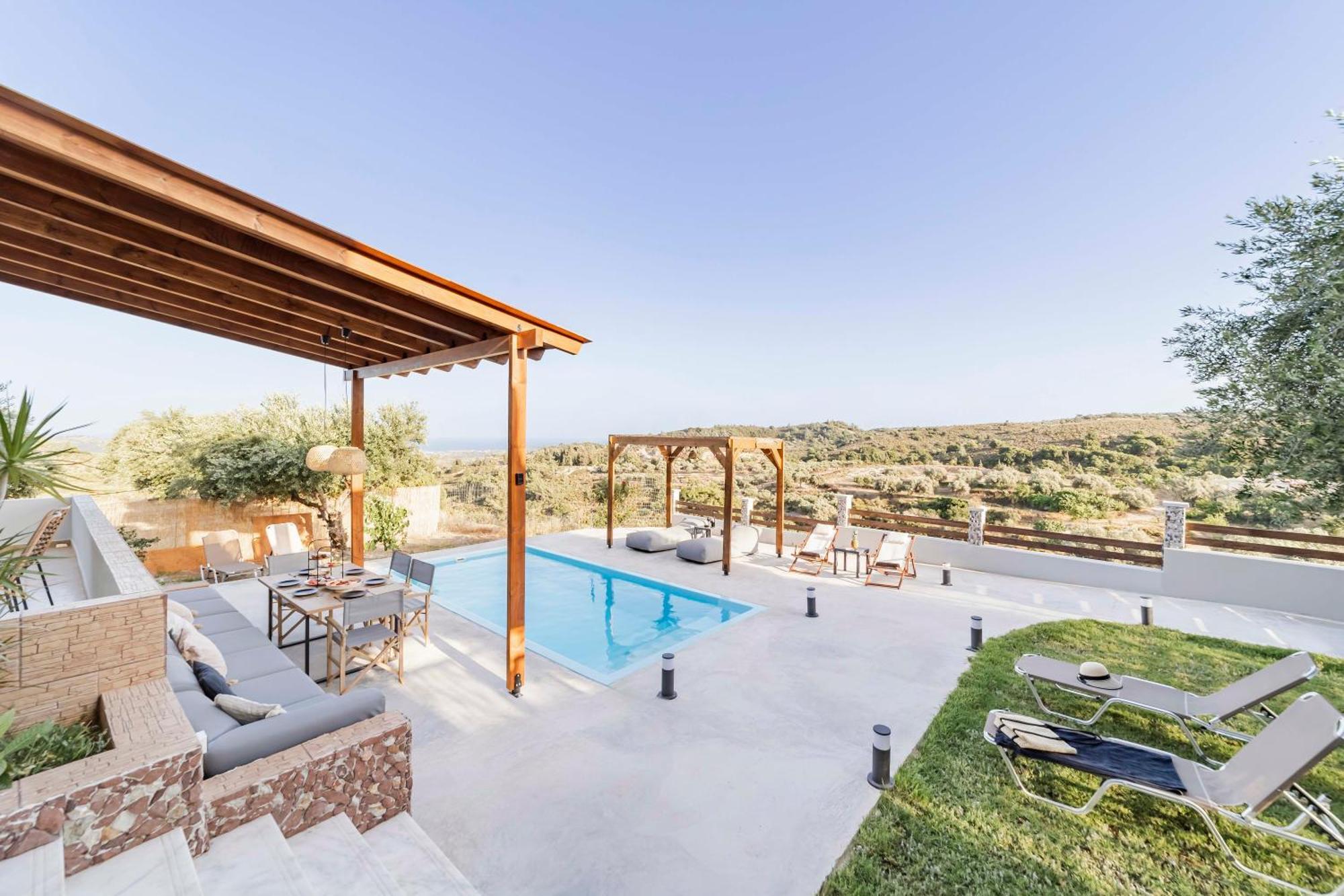 Villa Tranquility Psinthos المظهر الخارجي الصورة